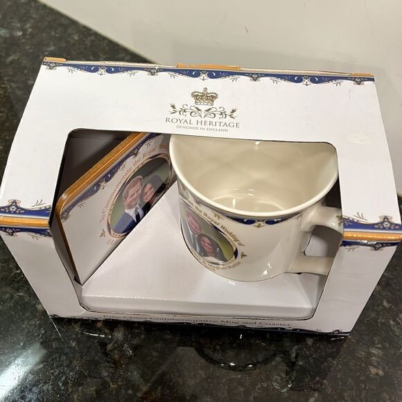 Prince Harry & Meghan Markle Royal Wedding 19th May 2018 - Mug/Coaster - Picture 2 of 6